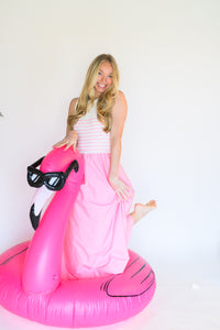 The Poplin Stripe Edit Tank Dress