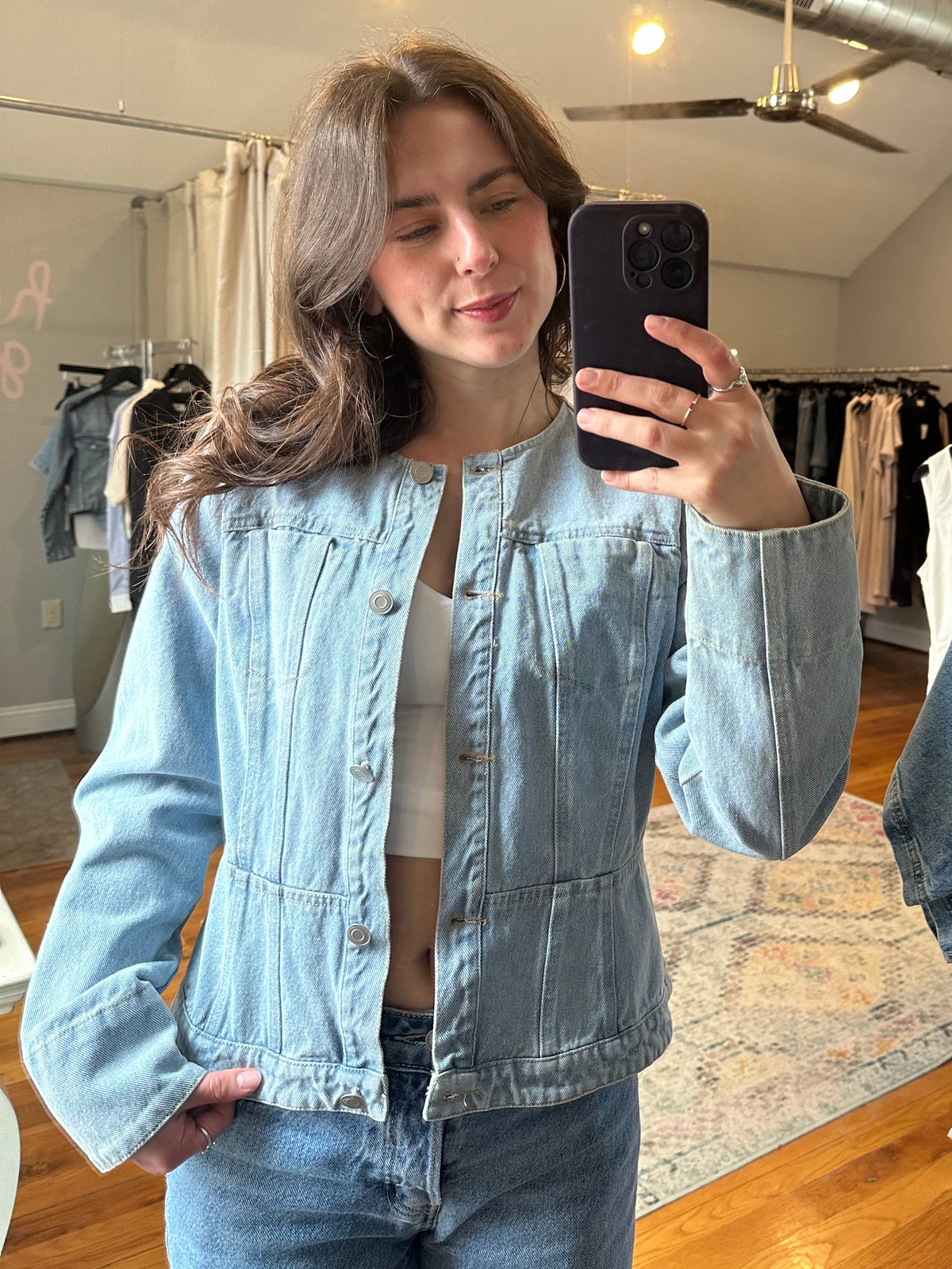 Tailored Denim Jacket