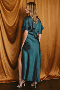 Deep Jasper Goddess Dress