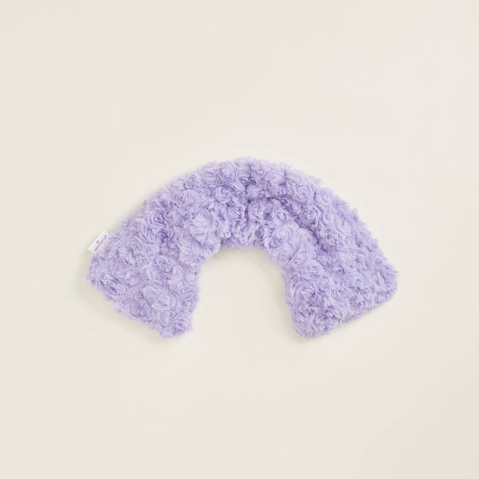 Curly Purple Warmies Neck Wrap