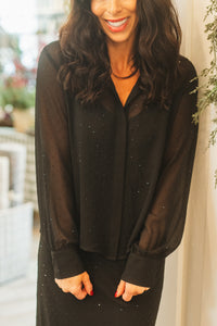 Rana Embellished Button Down