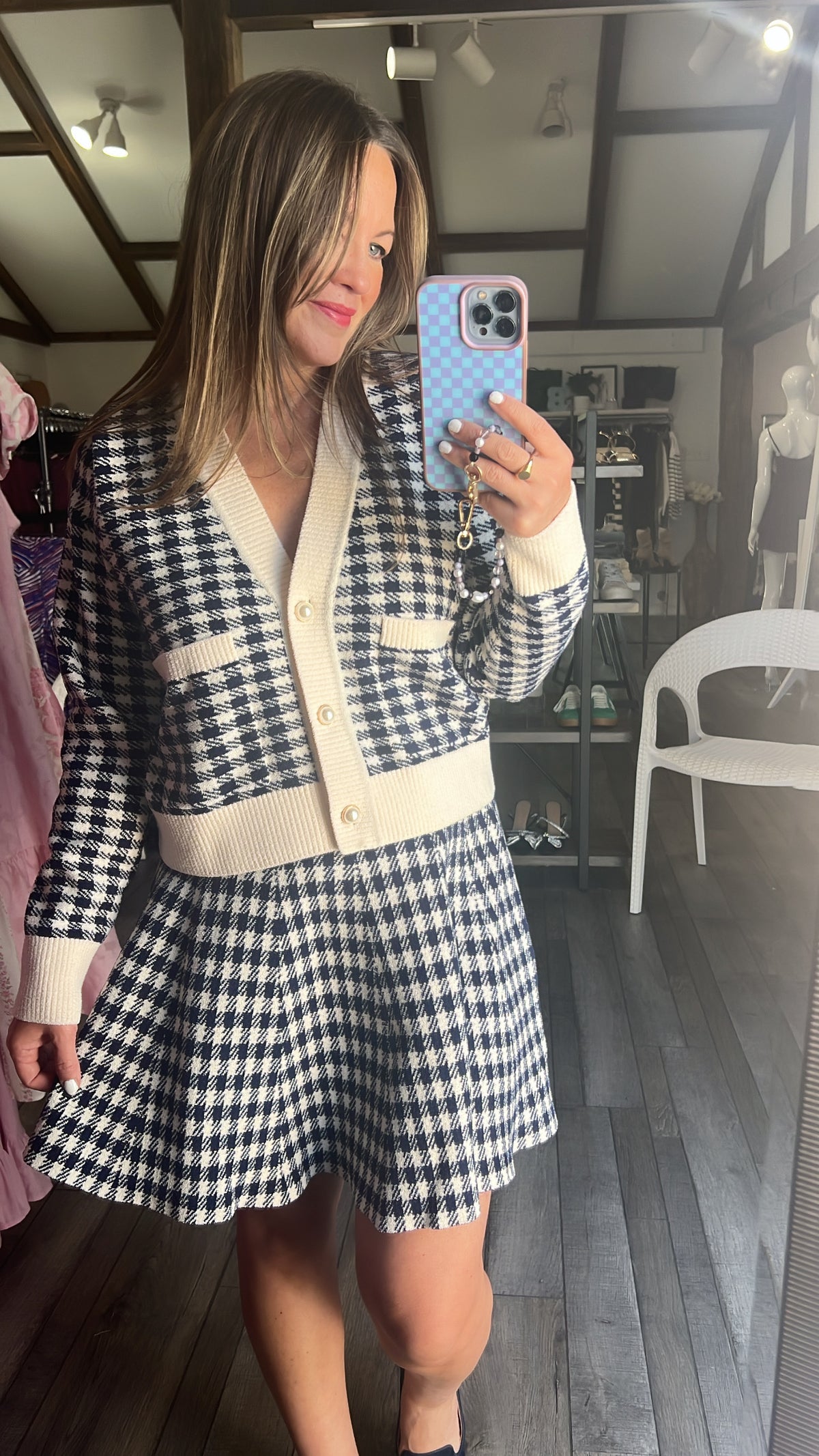 New Girl Navy Cardigan