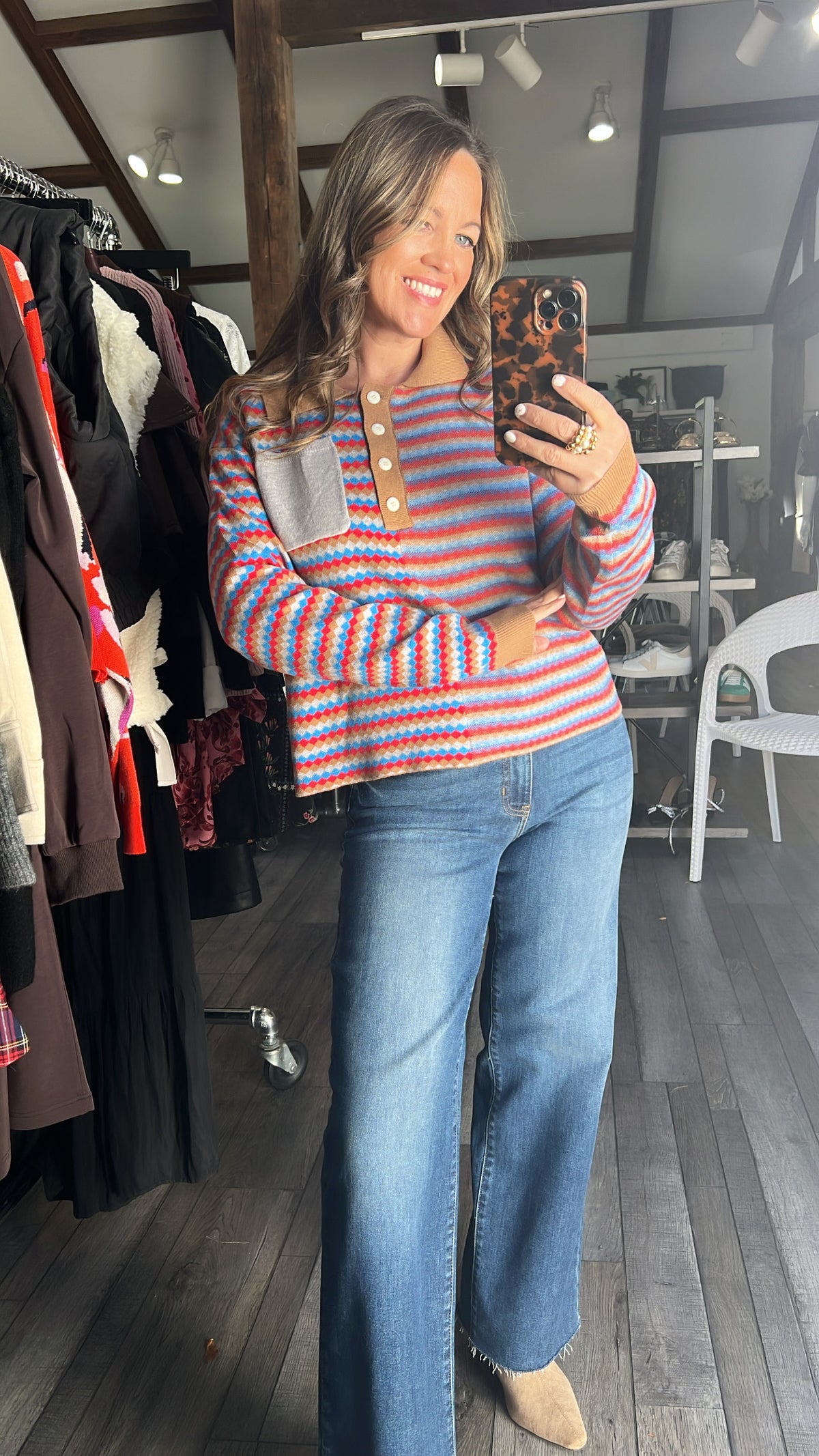 Stitch Prism Sweater