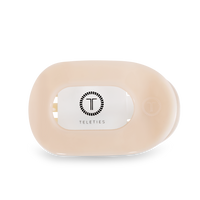 Round Flat Hair Clip | Small | Almond Beige