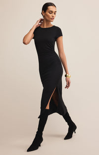Aurelia Midi Dress Black