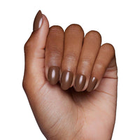 Chocolate Brown Press-On Nails | Fall Solids | Short Oval