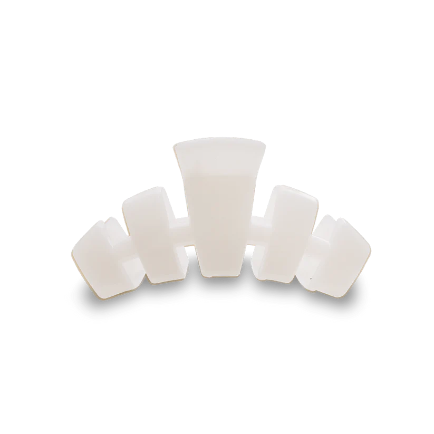 Coconut White Small Classic Hair Clip