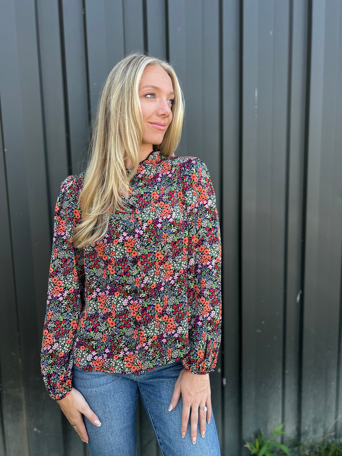 Femine Floral Blouse