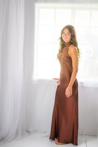 Lara Dress Cinnamon