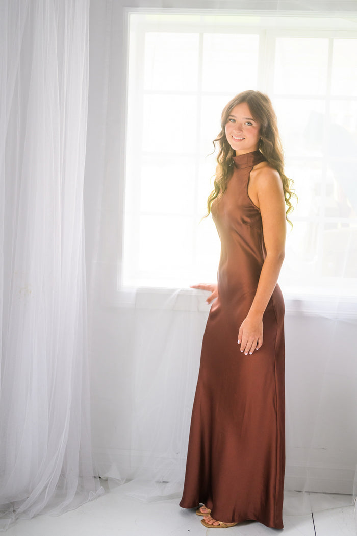 Lara Dress Cinnamon