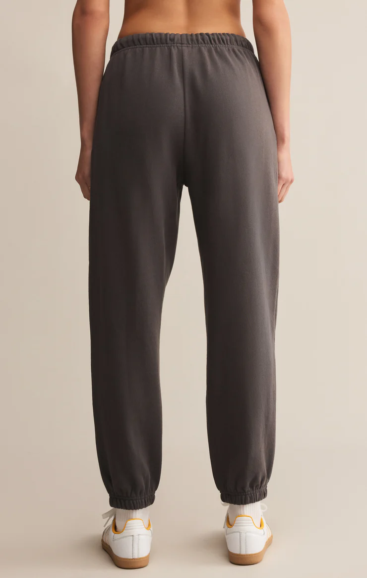 Stadium Cotton Jogger - Washed Black