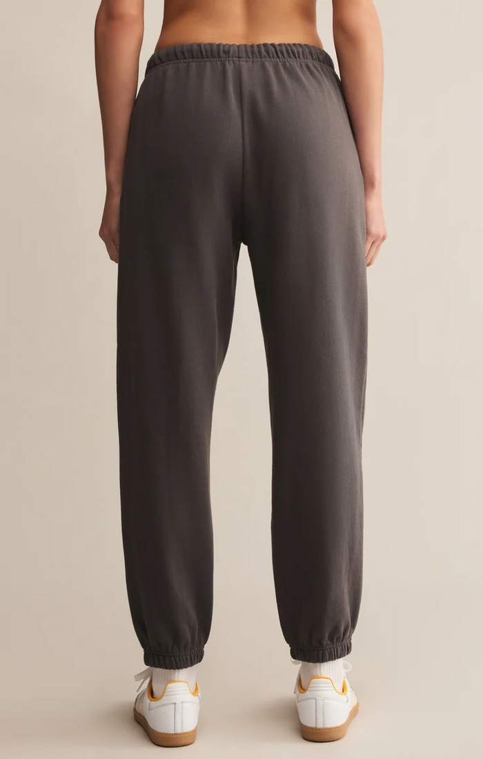 Stadium Cotton Jogger - Washed Black