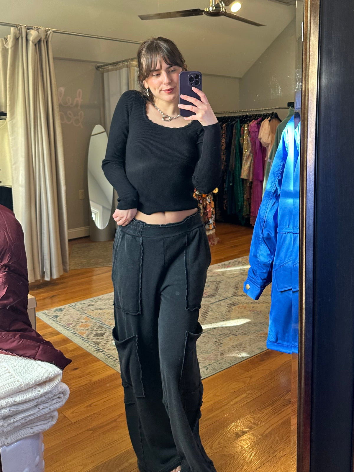 Lacey Lou Square Neck Top