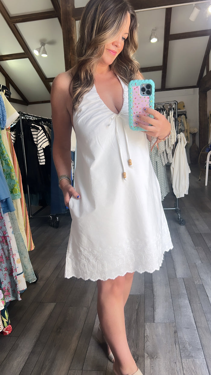 Adina White Dress