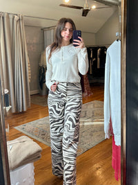 Brown Zebra Pants