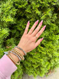 Triple Band Ring Gold Dipped