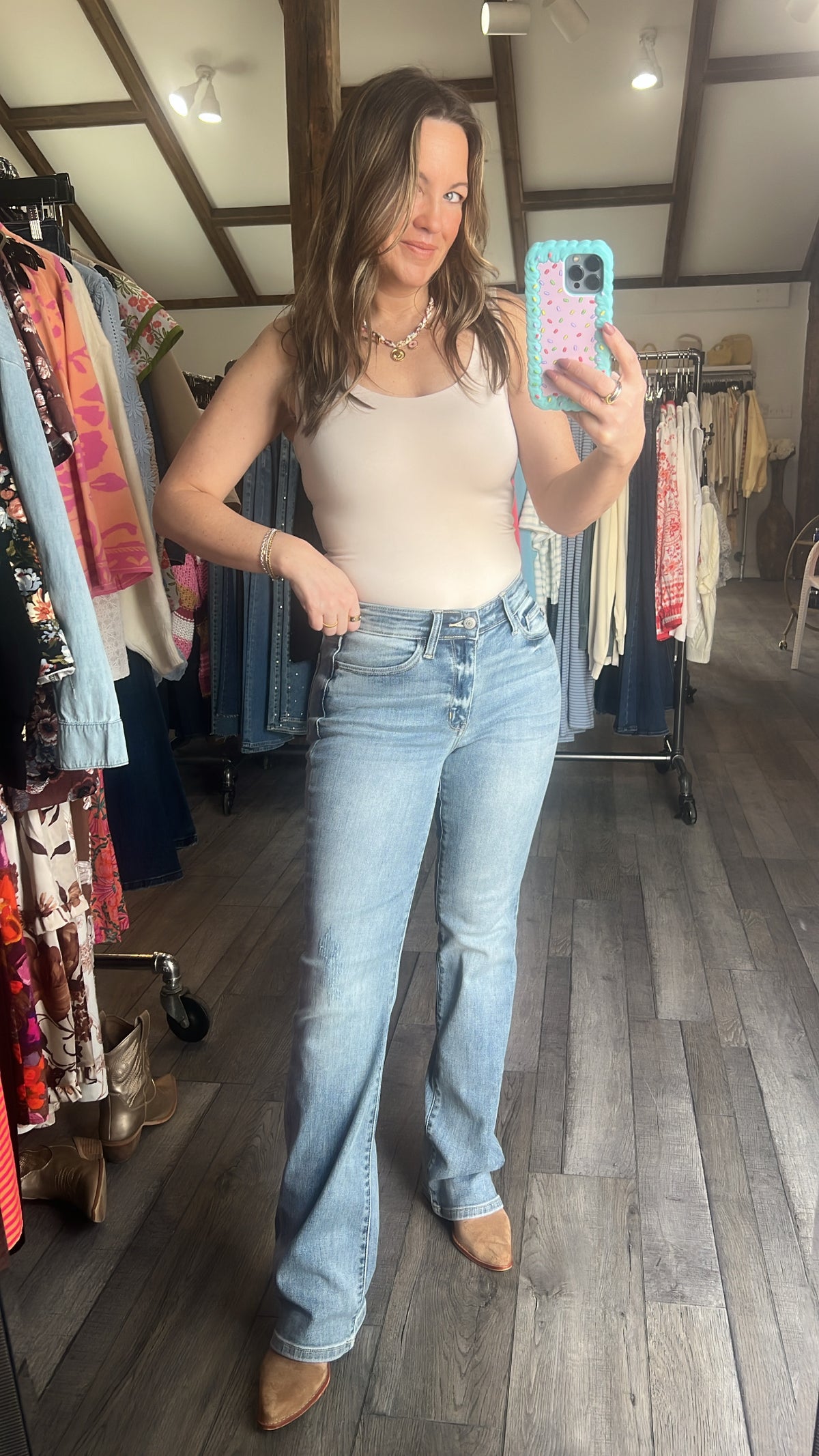 Judy Blue Core Mid Rise Boot Cut Jean