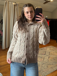 Michaella Cable Cardigan