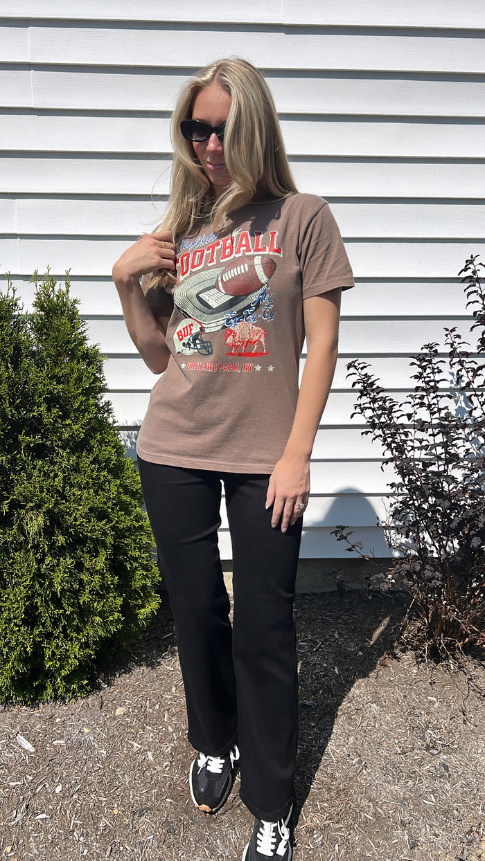 Buffalo Retro Brown Tee