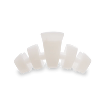 Coconut White Medium Classic Hair Clip