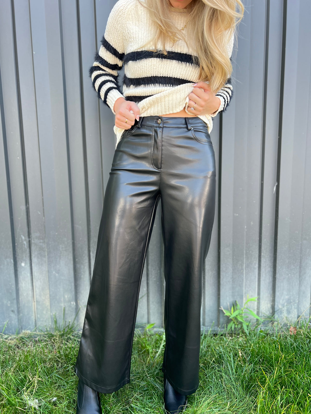 Alder Faux Leather Pant