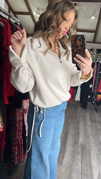 The Cloudline Quarter Zip Top