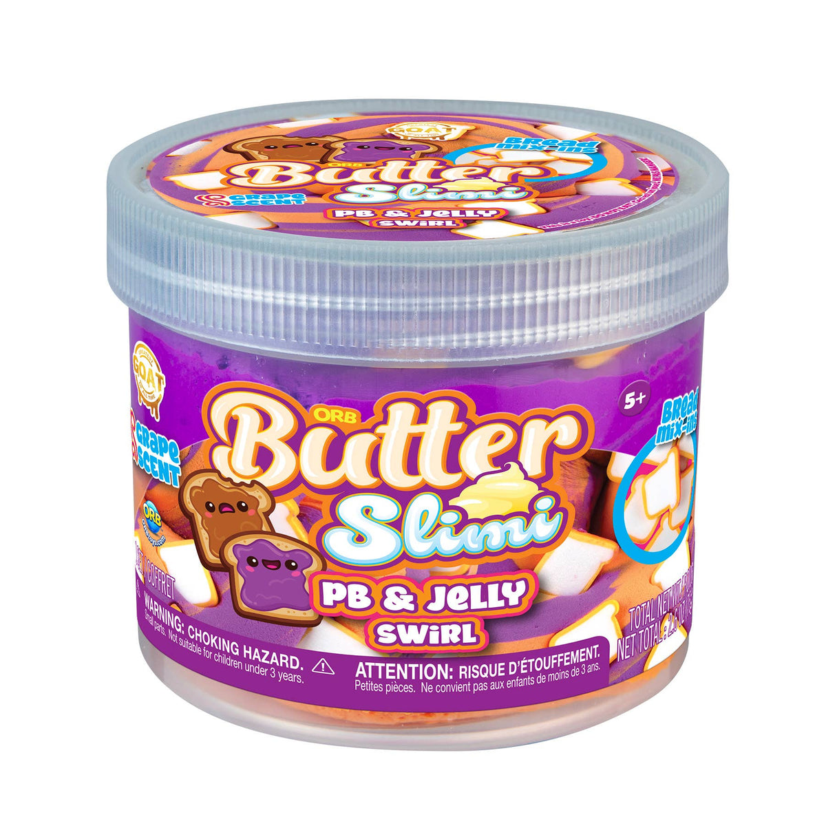Butter Slimi PB & Jelly Swirl Slime