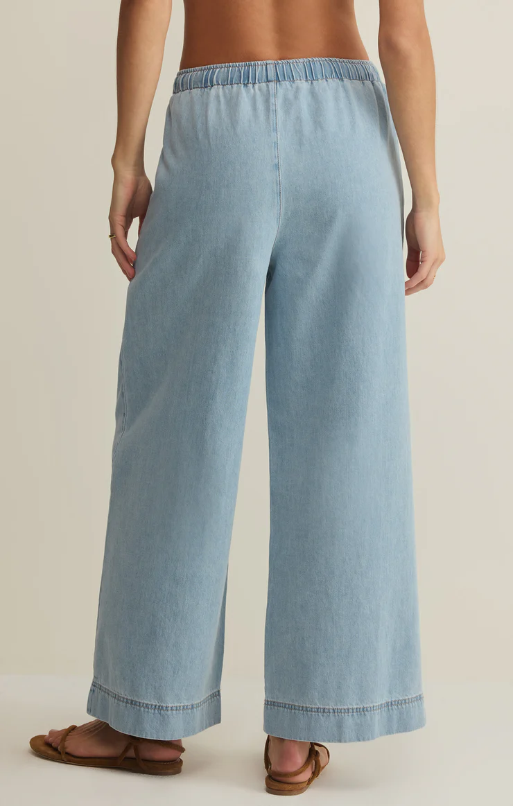 Daycation Denim Utility Pant Coastal Water