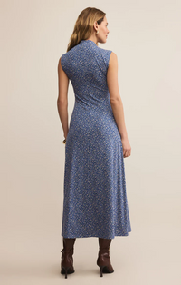 Seraphina Aspen Midi Dress Blue