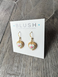 Heart Coquette Earrings