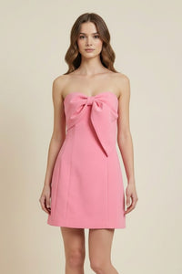 Roxy Girl Bow Mini Dress