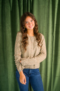 Carter Camel Cardigan