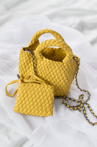Mini Arya Braided Woven Handbag