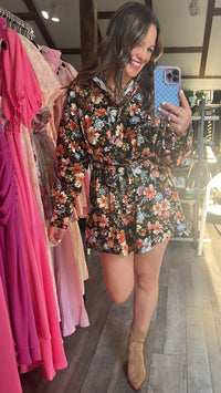 Maple Blossom Romper