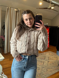 Michaella Cable Cardigan