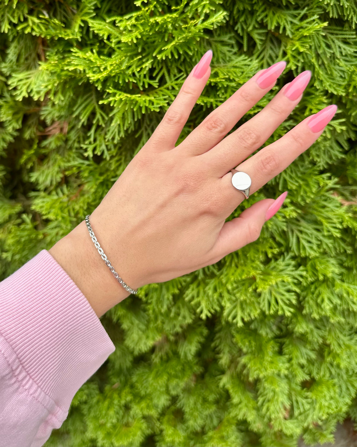 Cha Cha Chain Cuff Rhodium