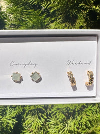 Pearl Drop 5 Earring Set