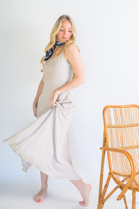 The Whispering Wheat Dress