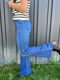 Macey Mid Rise Bootcut Jean