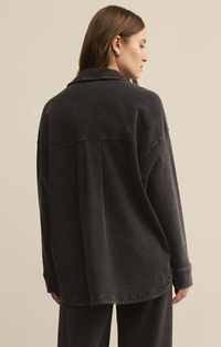 All Day Knit Denim Jacket Vintage Black