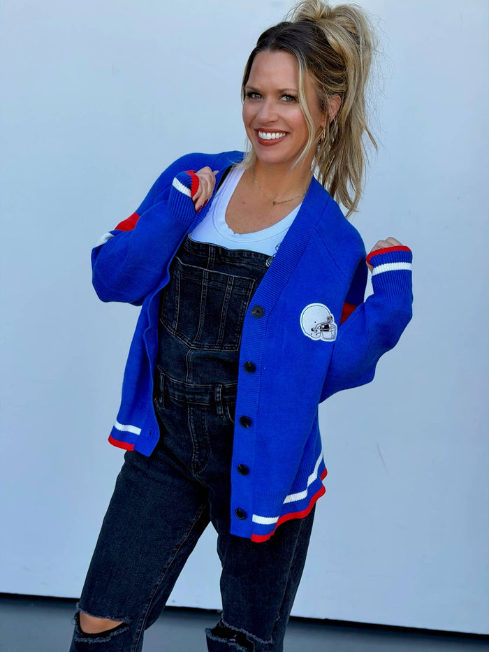 Buffalo Kickoff Varsity Cardigan