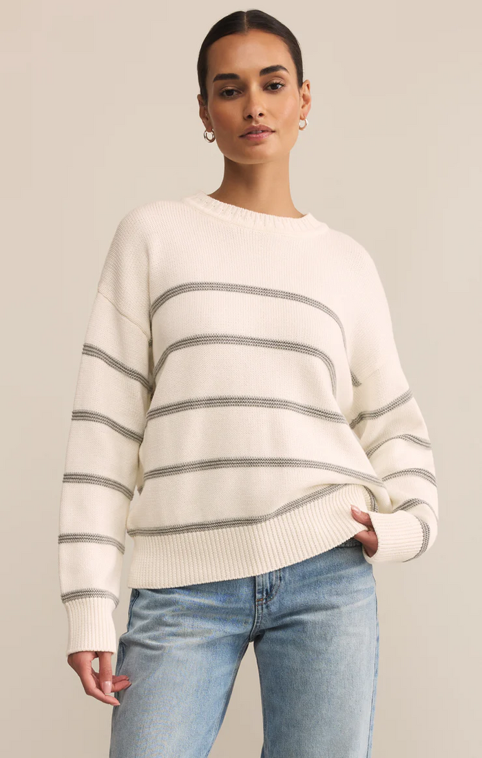 Boyfriend Striped Sweater