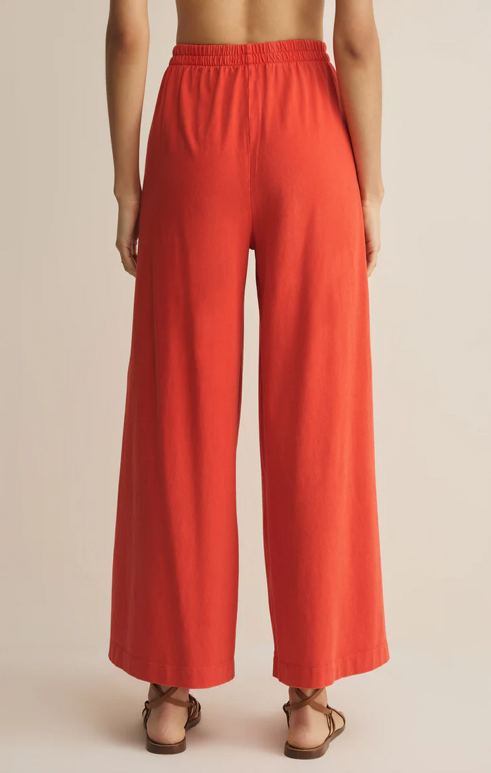 Scout Jersey Crop Flare Pant Lychee