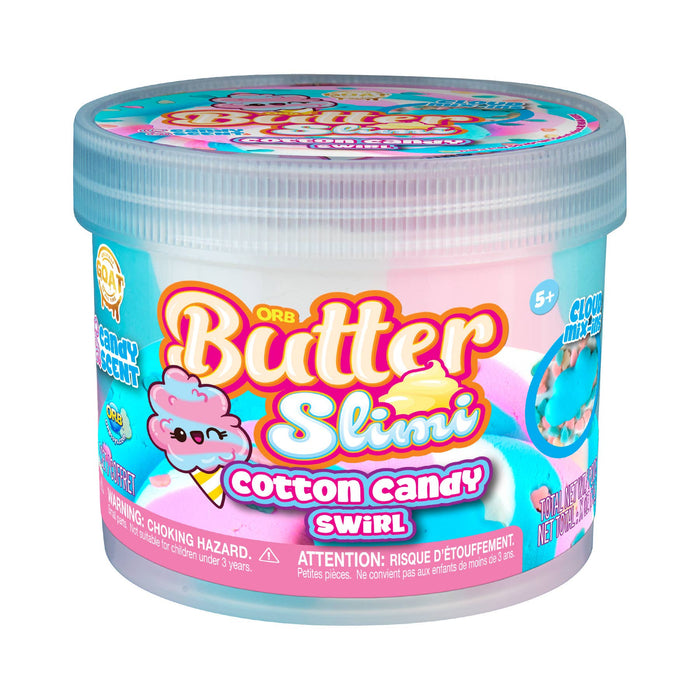 Butter Slimi Cotton Candy Swirl Slime