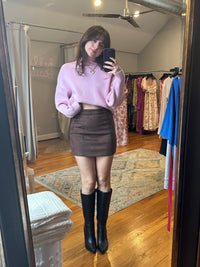 Windy City Mock Neck Sweater