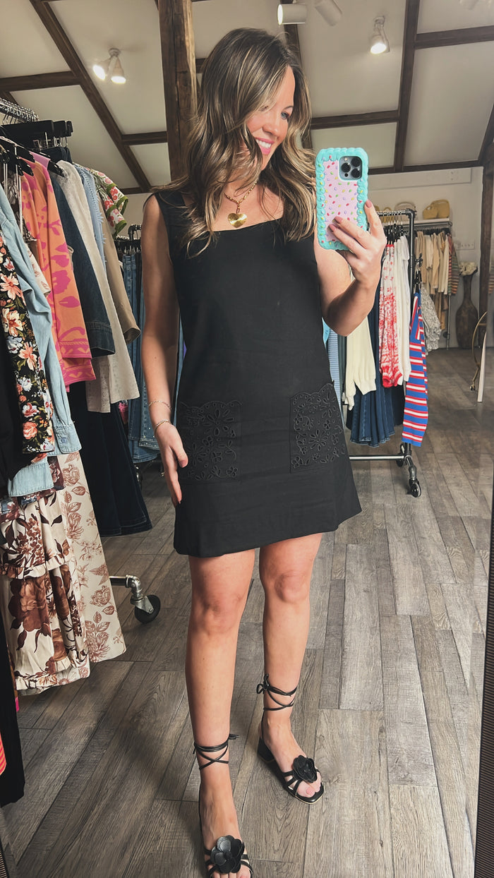 Linen Lark Mini Dress