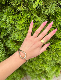 Teardrop Bracelet with Lobster Clasp