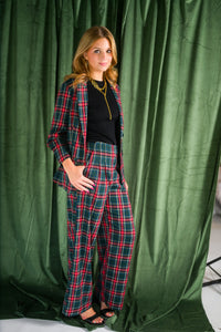 Evergreen Plaid Pants