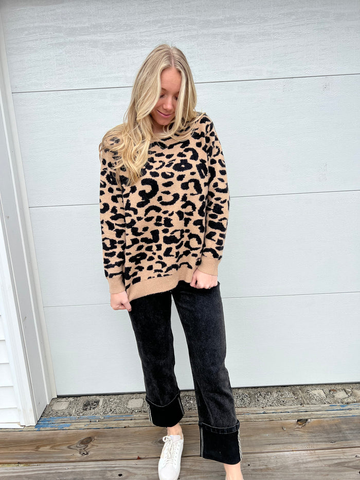 Lennox Leopard Sweater