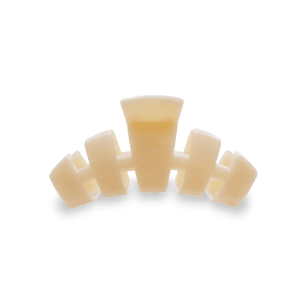 Almond Beige Small Classic Hair Clip